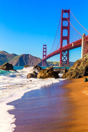 Golden Gate Brücke - San Fransisco