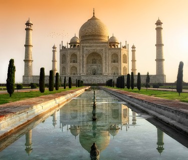 Taj Mahal - Die 10 beliebtesten Sehenswürdigkeiten in Indien