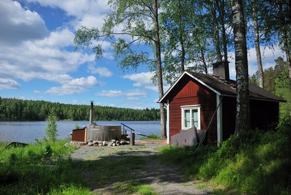 Sauna - Finnland Urlaub
