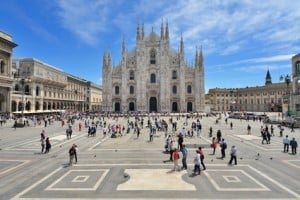 Milano Piazza del Duomo - Städtereise Mailand