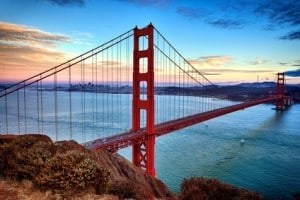 Golden Gate Bridge - Die Top 10 Sehenswürdigkeiten der USA