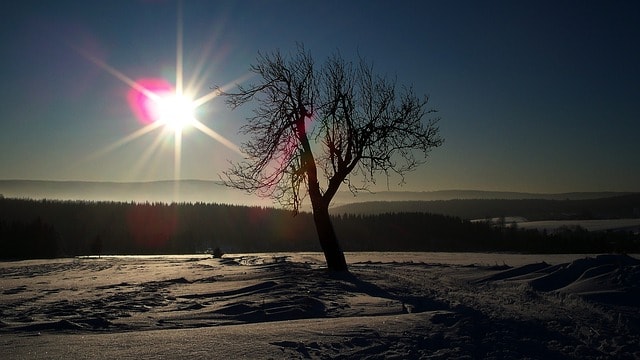 Erzgebirge Winter
