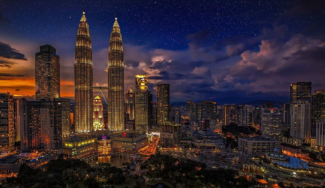 Die höchsten Gebäude der welt_Petronas Towers in Kuala Lumpur in Malaysia