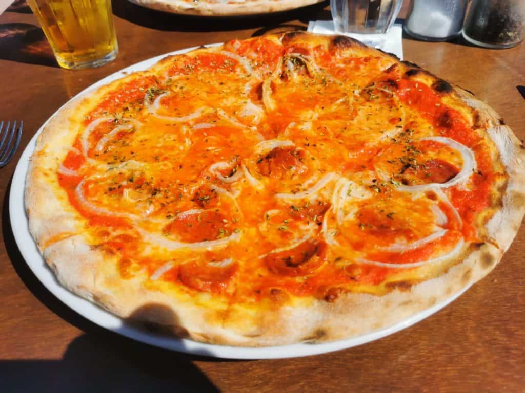 Restaurant Es vivers Colonia de sant pere Pizza