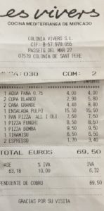 Restaurant Es Vivers