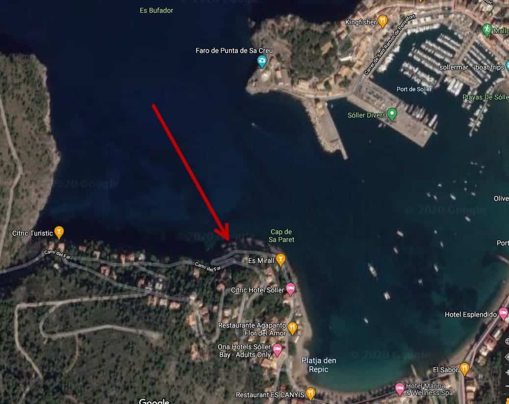 Port de Sóller - Google Maps Cap de Sa Paret