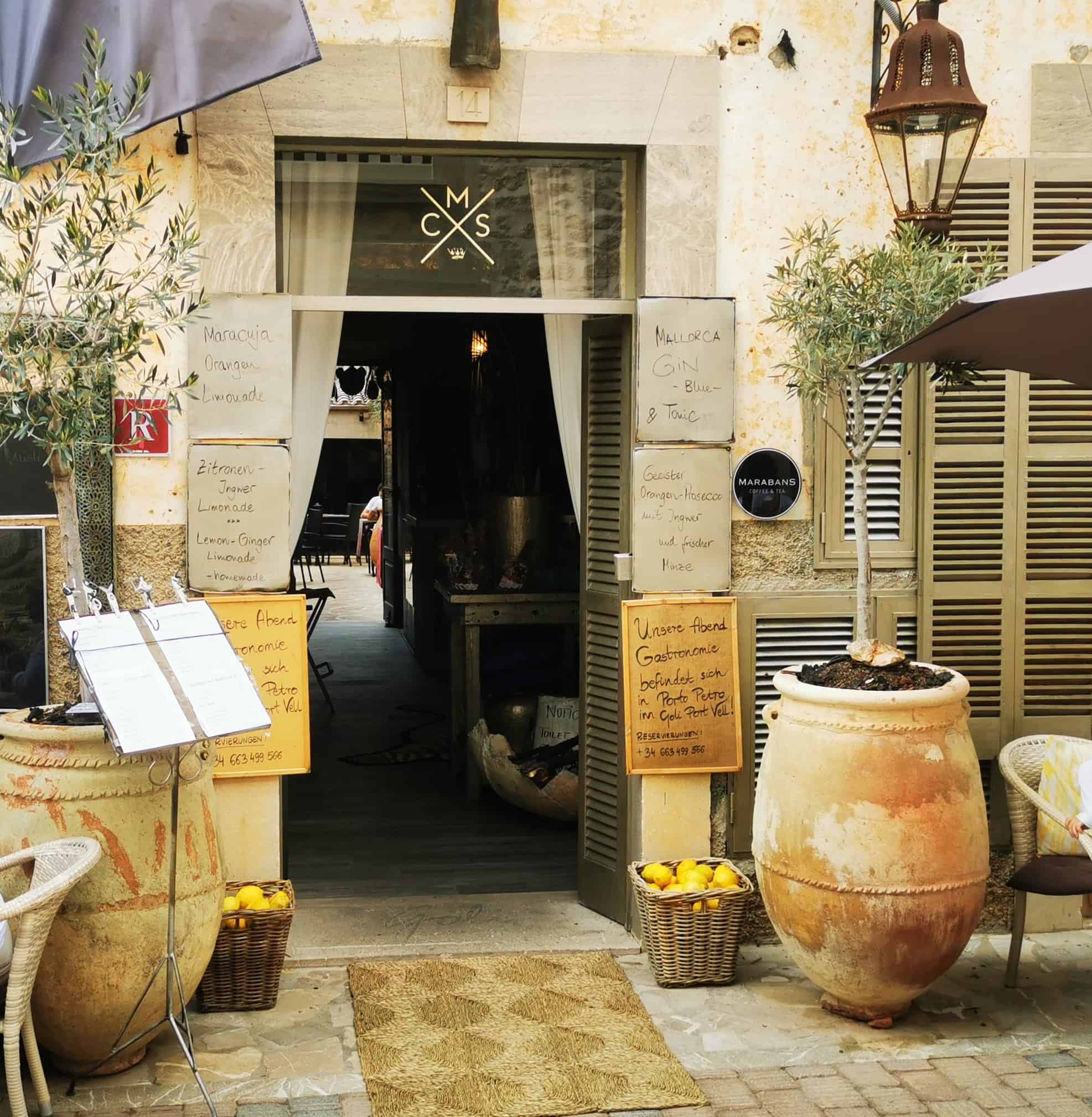 Santanyi_Restaurant Goli Mallorca Eingang