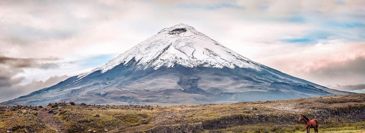 Vulkan Cotopaxi in Ecuador