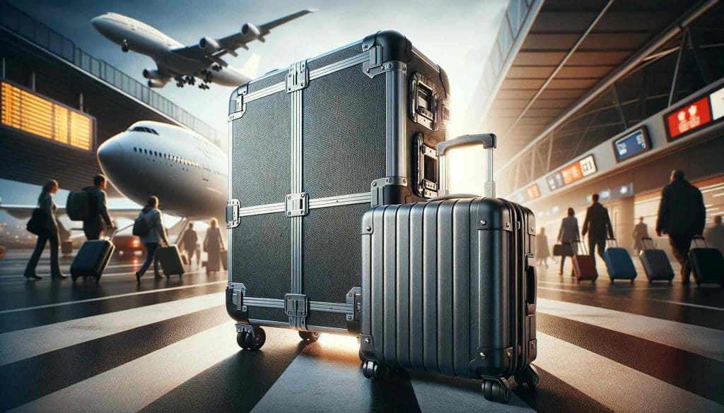 Koffer-Duell Flightcases Traditionelle Koffer