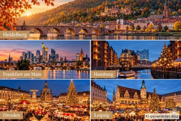 Wochenendtrip Deutschland im Herbst und Winter